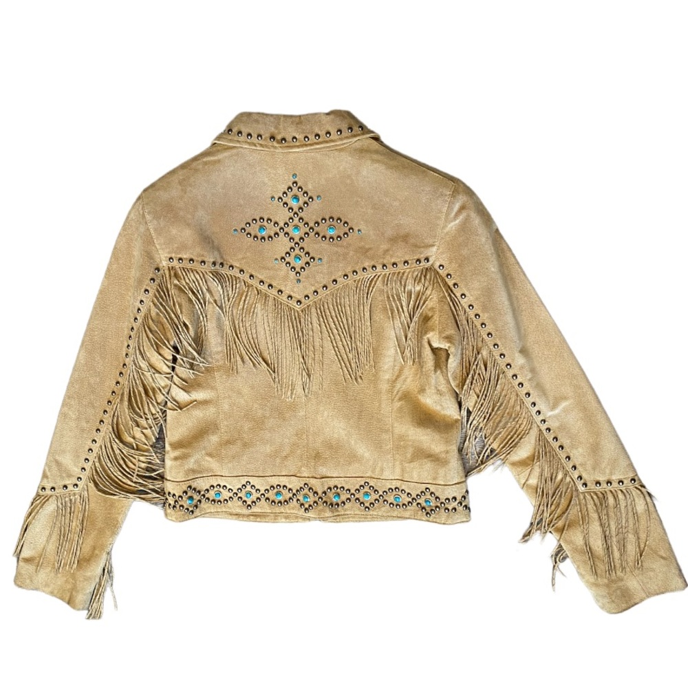 Scully Suede Fringe Western Country Jacket